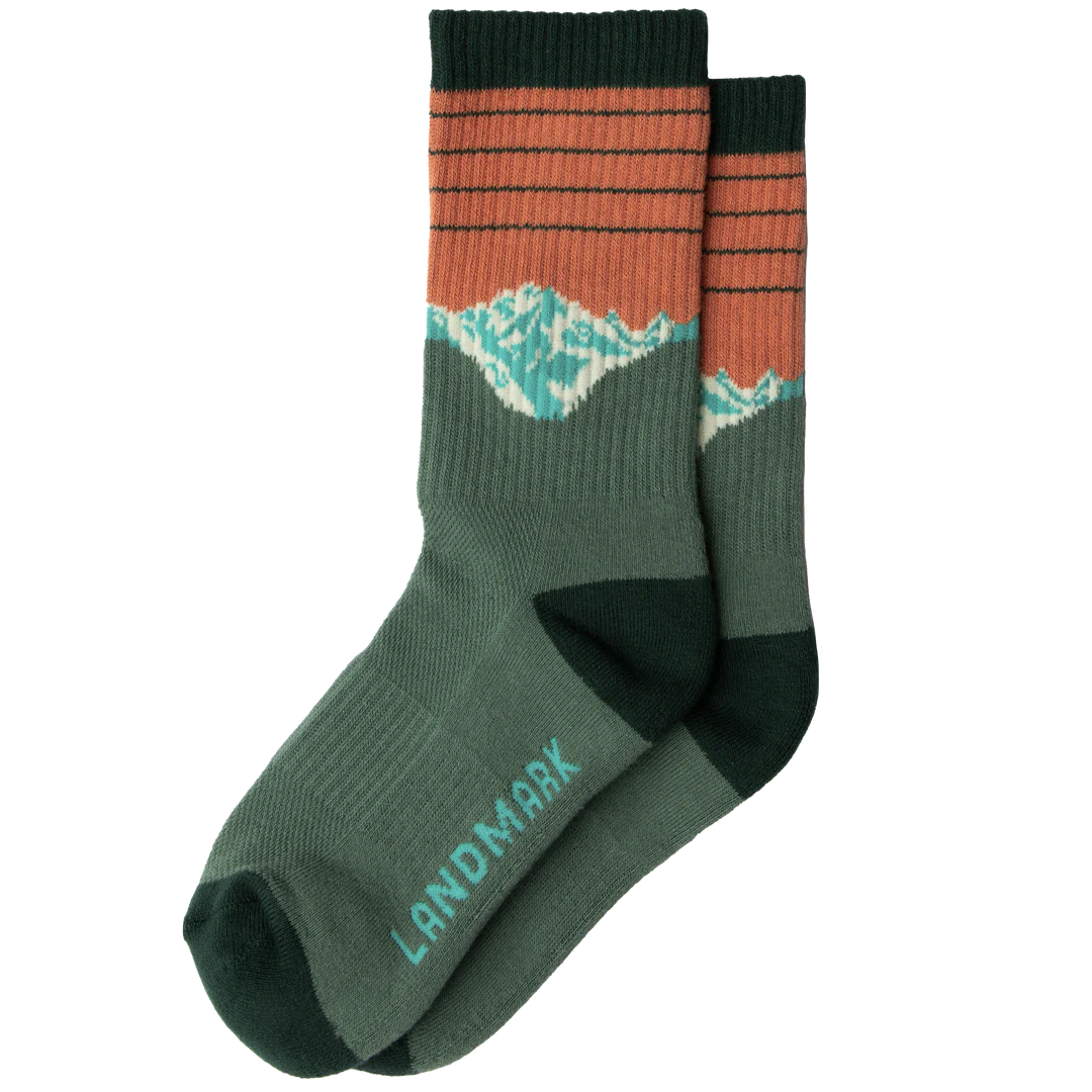 Alpine Sunrise Camp Sock