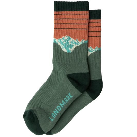 Alpine Sunrise Camp Sock