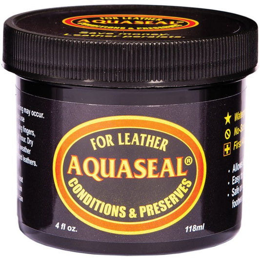 AquaSeal Leather Waterproofing Cream -  4 oz.