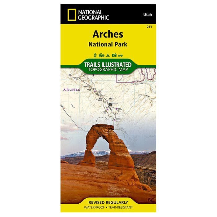 Arches National Park Map