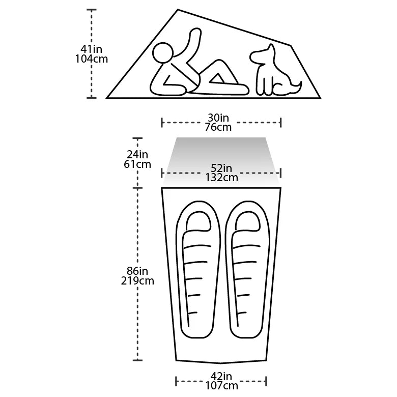 C Bar 2 Backpacking Tent