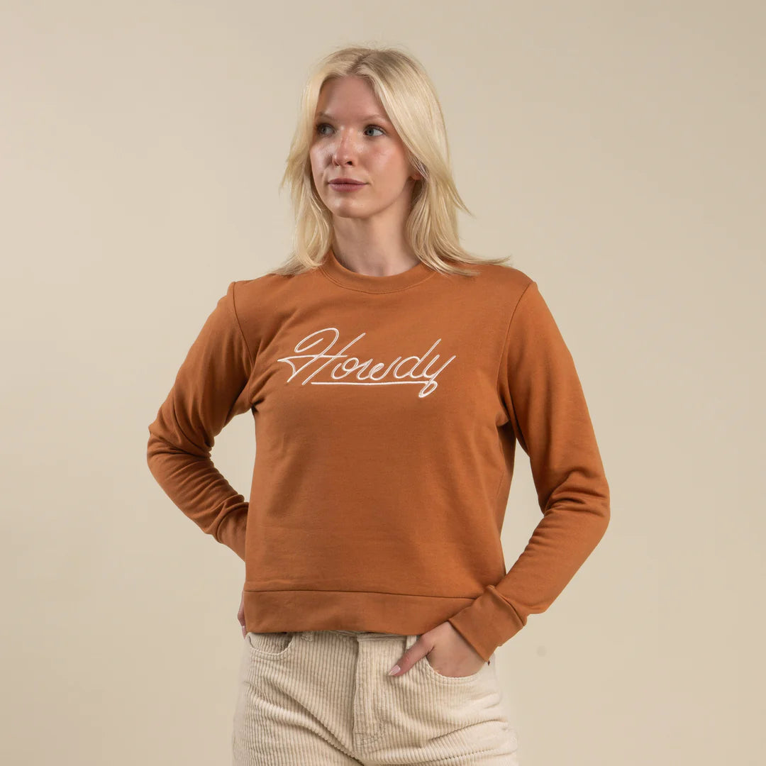 Howdy Drop Shoulder Sweatshirt