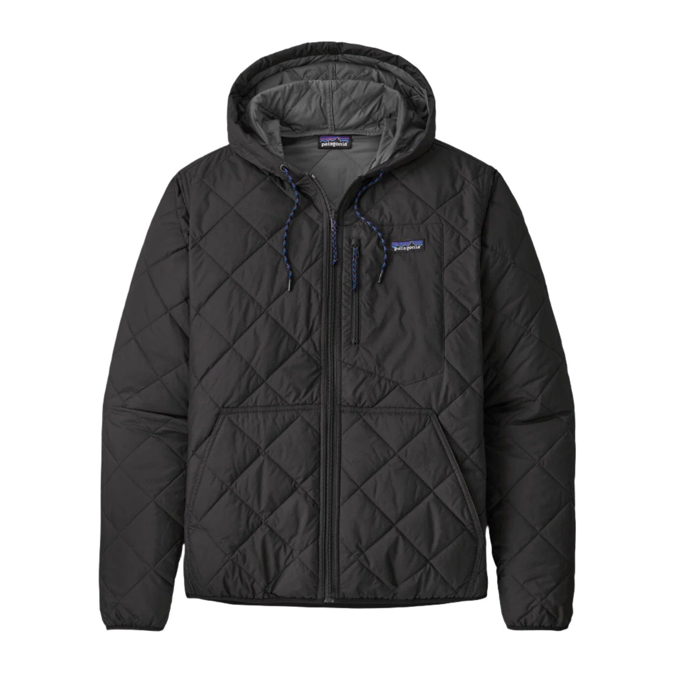 Diamond Quilted Bomber Hoody Men's