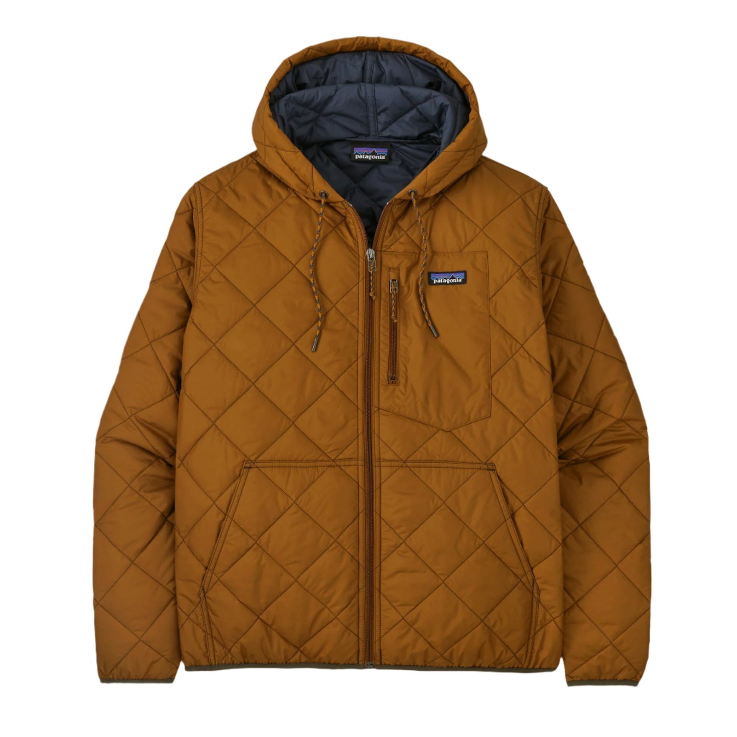 Diamond Quilted Bomber Hoody Men's