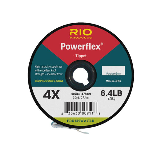 Rio Powerflex Tippet - 30 yards