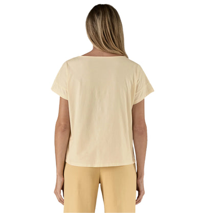 Sunfirst Relaxed Drop Sleeve Organic T-Shirt Women's