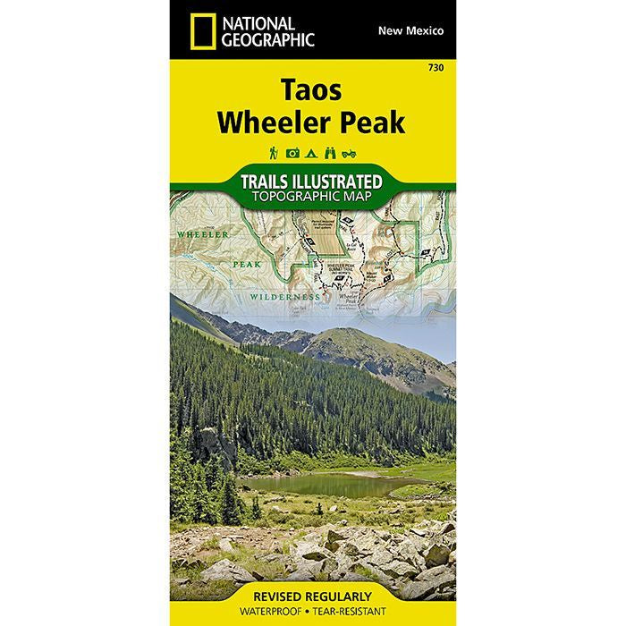 Taos Wheeler Peak Map