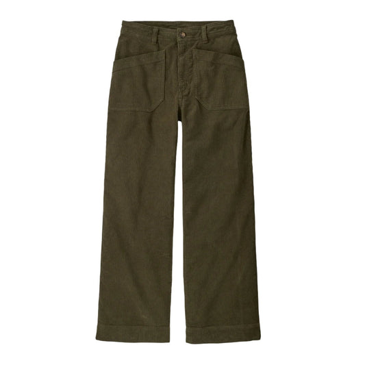 Wide-Leg Corduroy Pants Women's