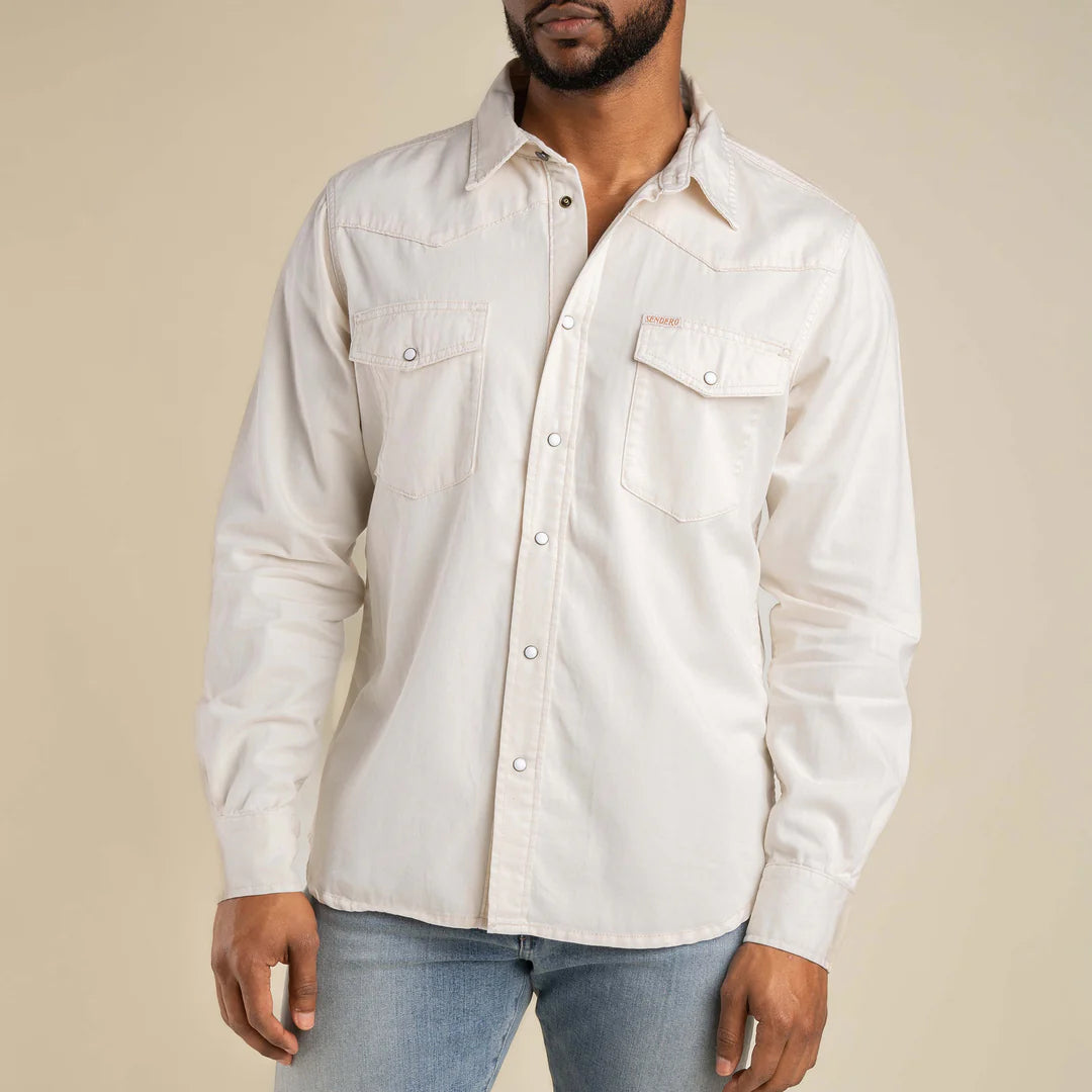 Wyatt Western Button Up Long Sleeve